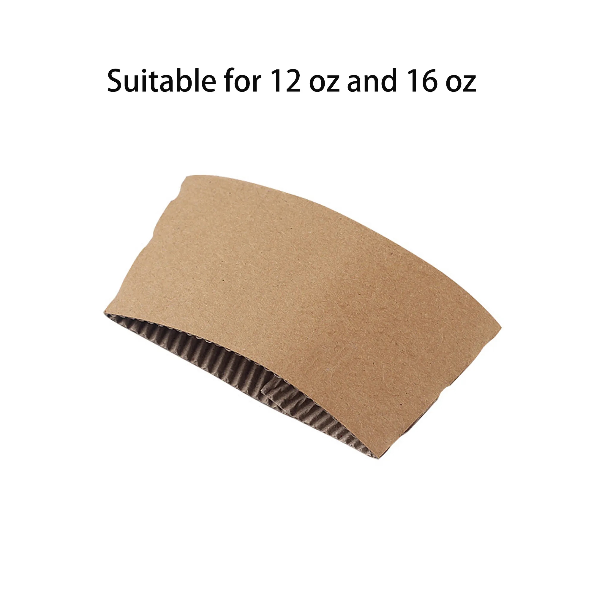 Kraft Coffee Clutch Insulated Beverage Wraps MOQ 50pcs 8