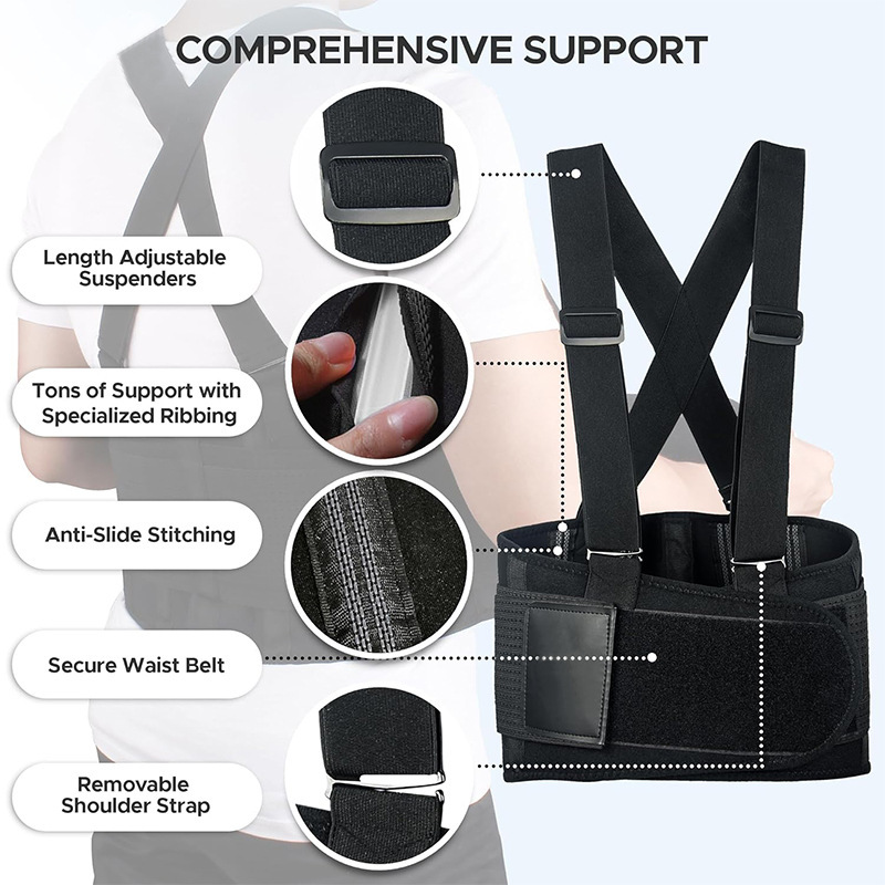Work Back Brace for Men & Women 5