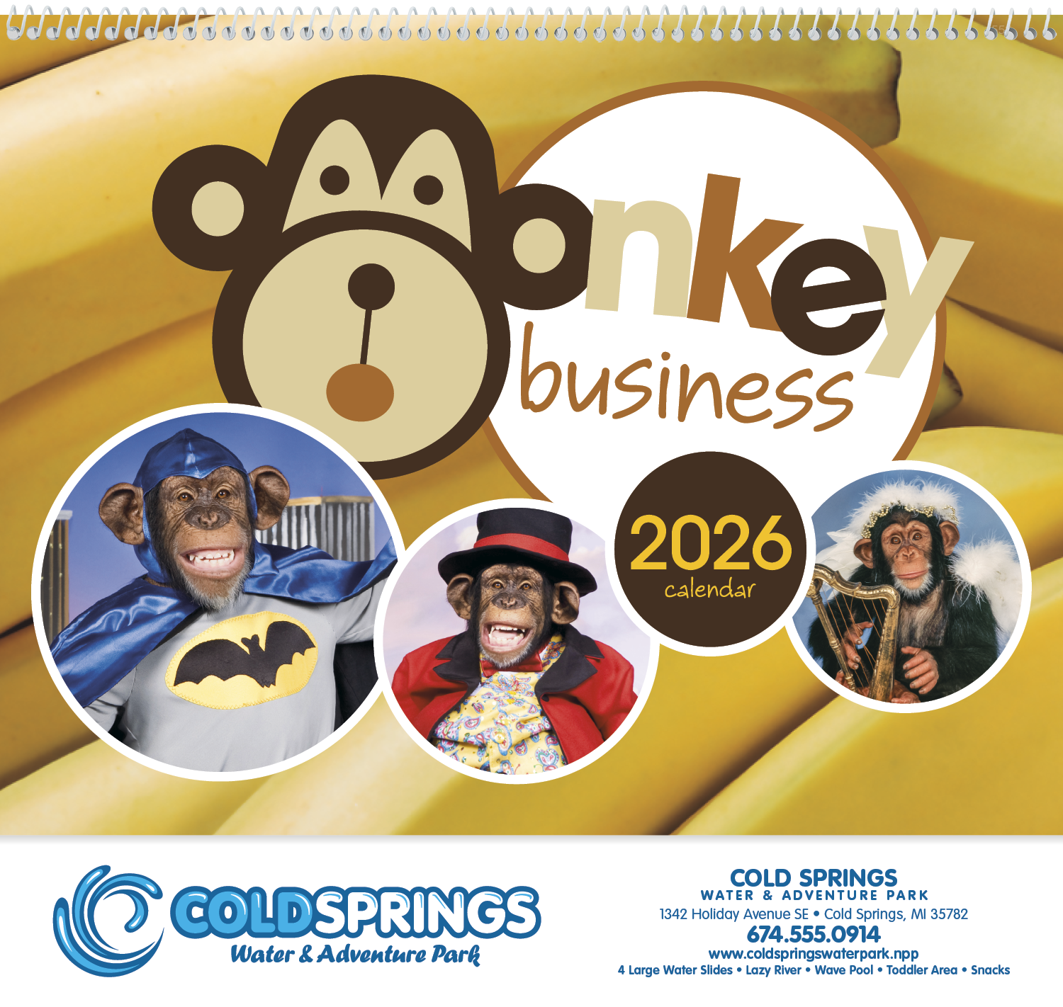 Triumph® Calendars Monkey Business Calendar 28