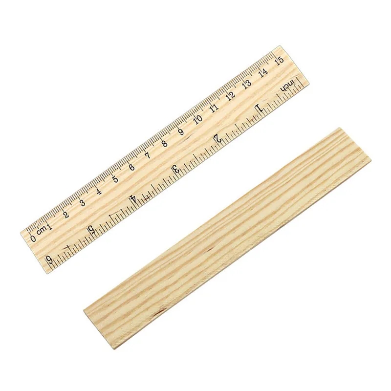 Custom 6 Inch Wooden Ruler 3
