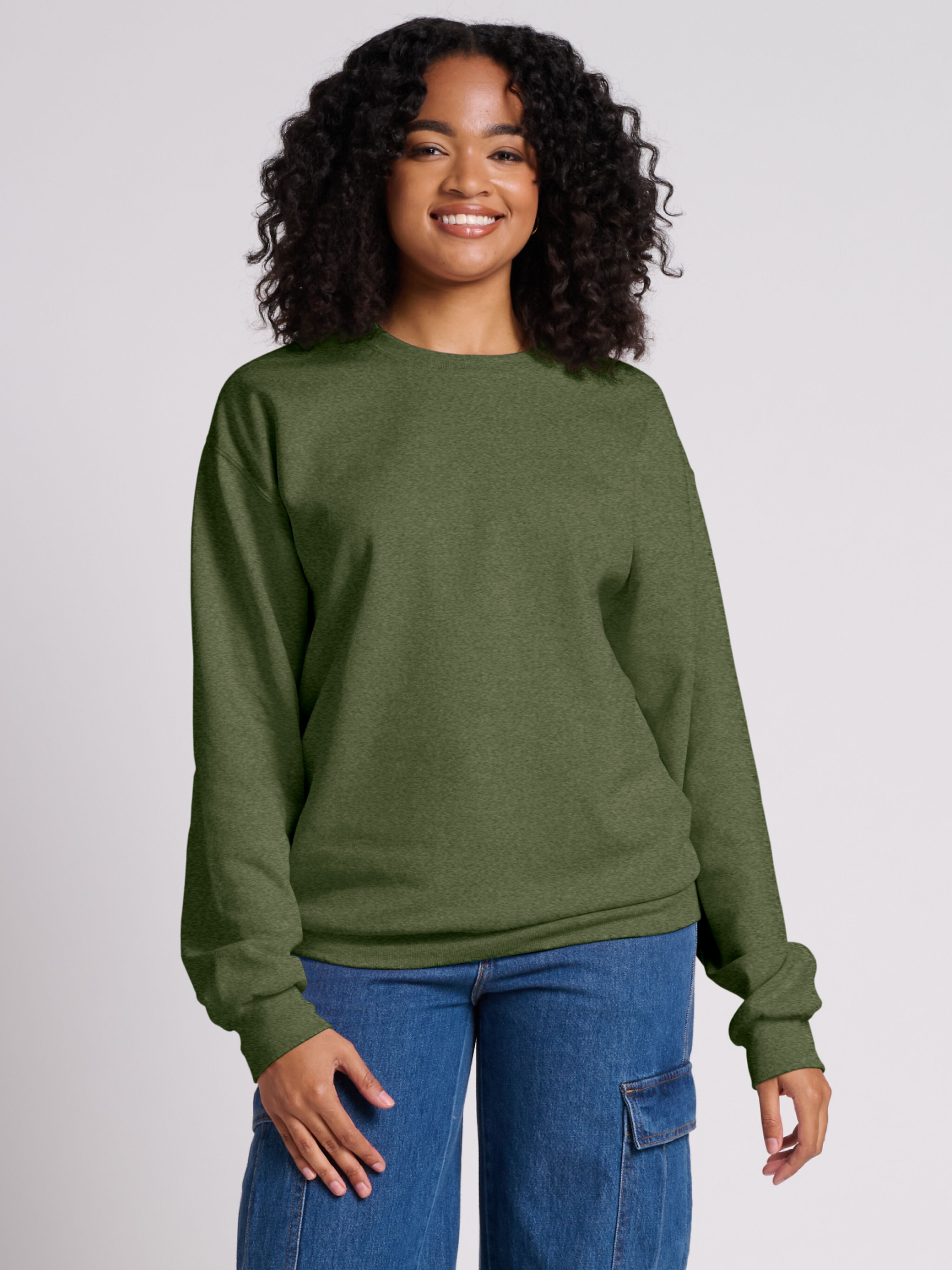 NEW JERZEES Ultimate™ CVC Ring-Spun Unisex Sweatshirt 5