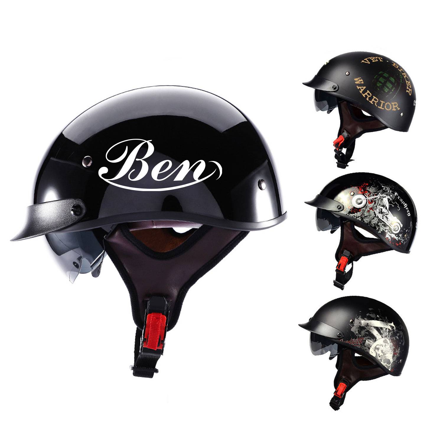 Custom Motorcycle Helmet 9