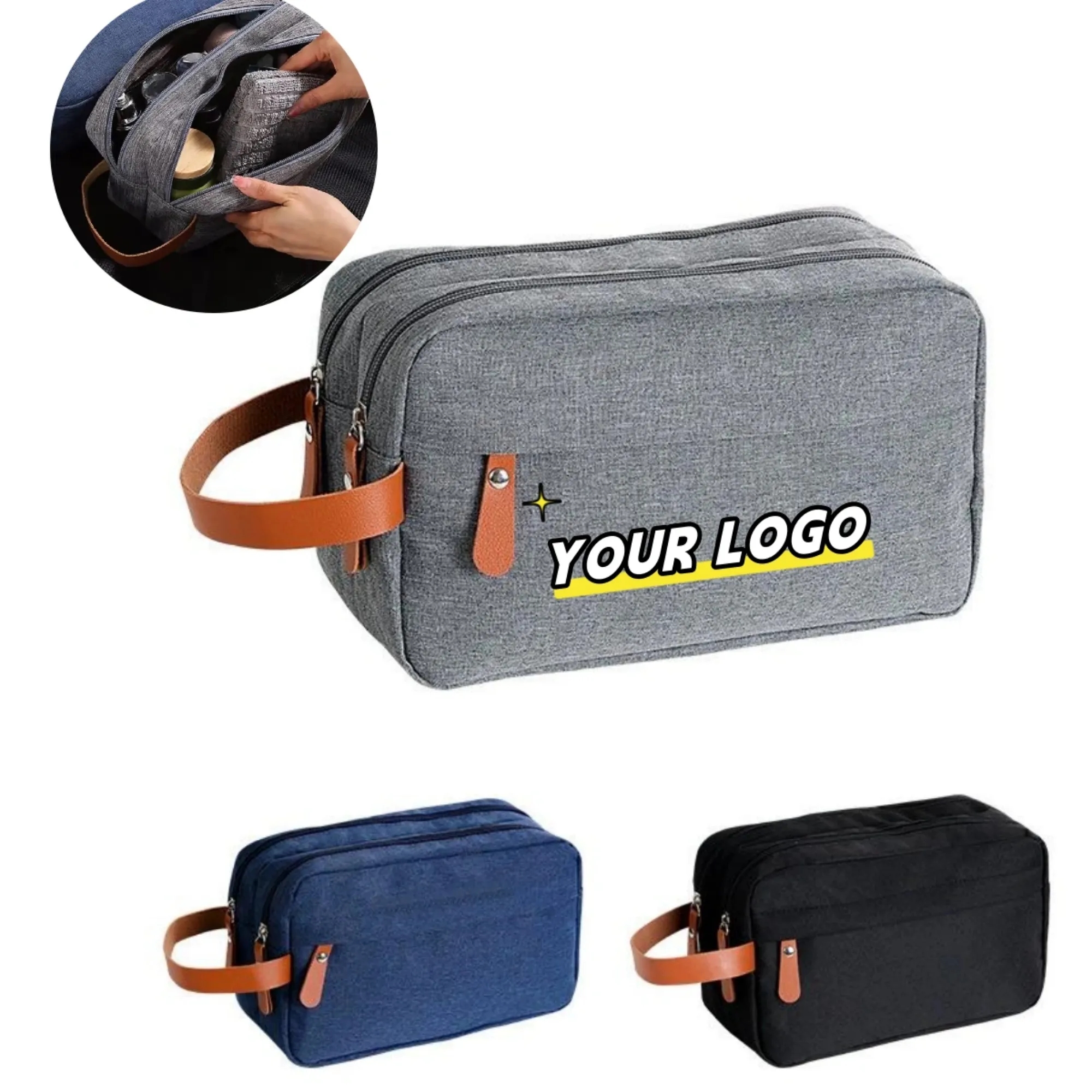 Nylon Men's Toiletry Bag 2