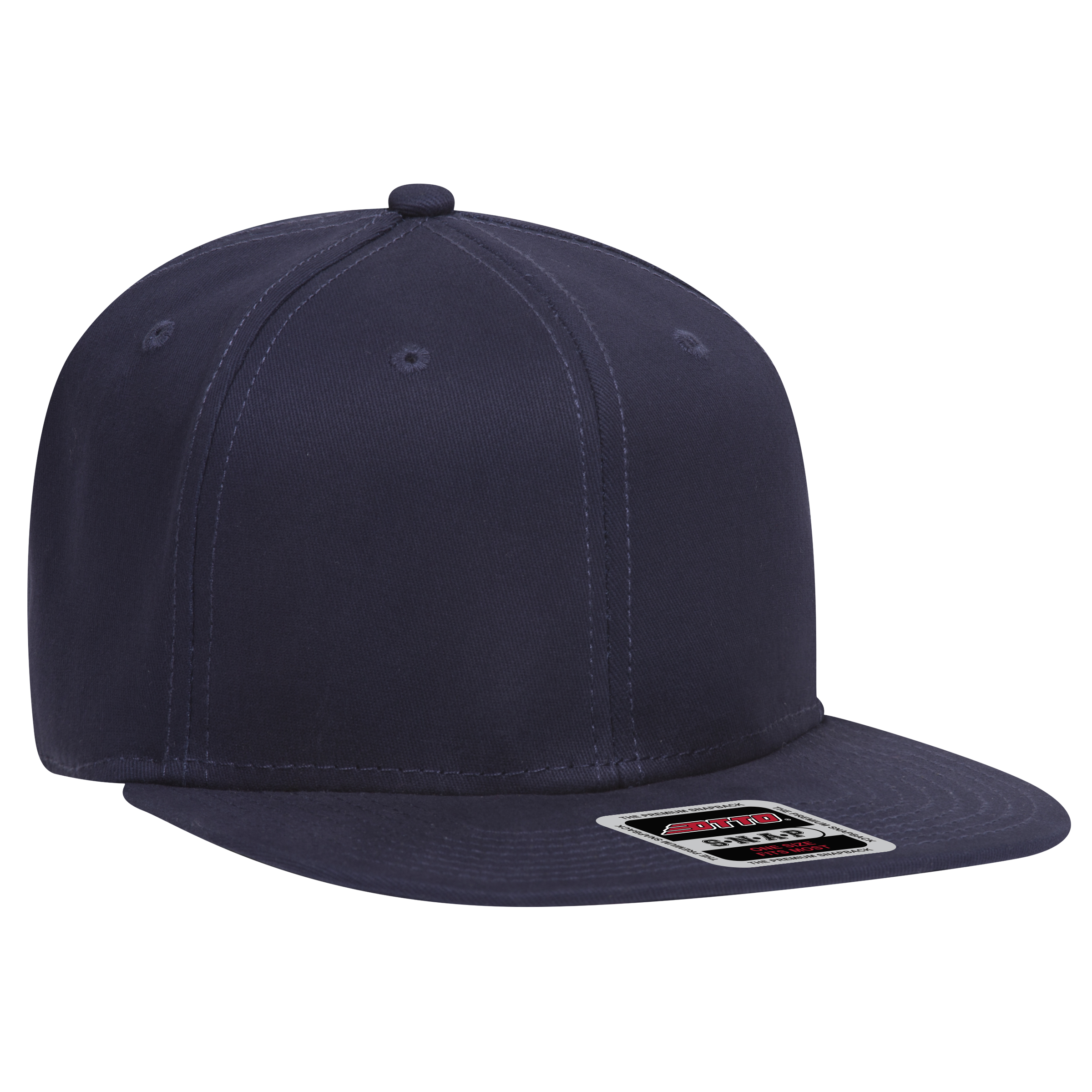 OTTO CAP "OTTO SNAP" 6 Panel Mid Profile Snapback Hat 5