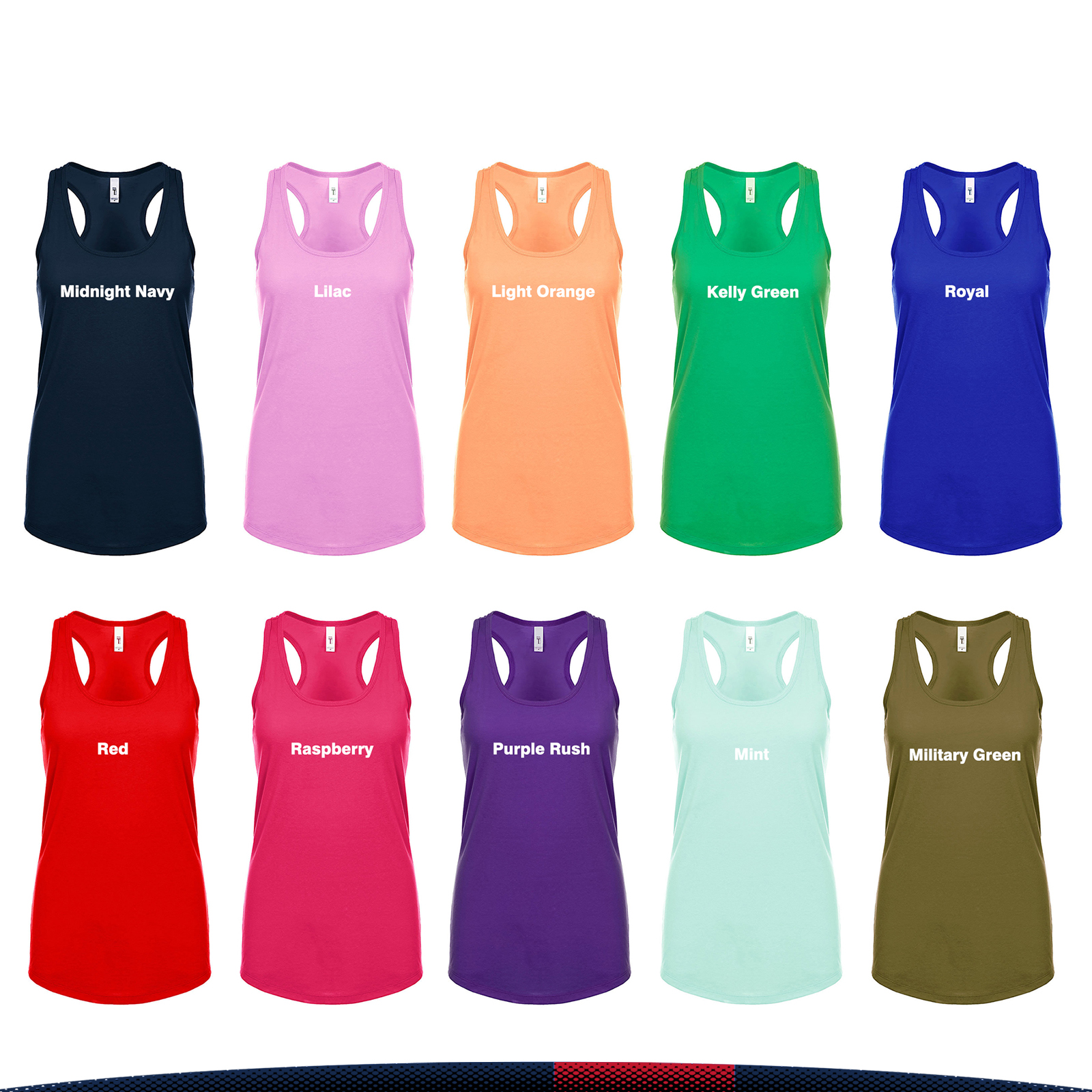 Next Level® Ladies' Racerback Tank Tops 6