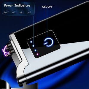 Electric Arc Lighter With LED Flashlight And USB Charging 1