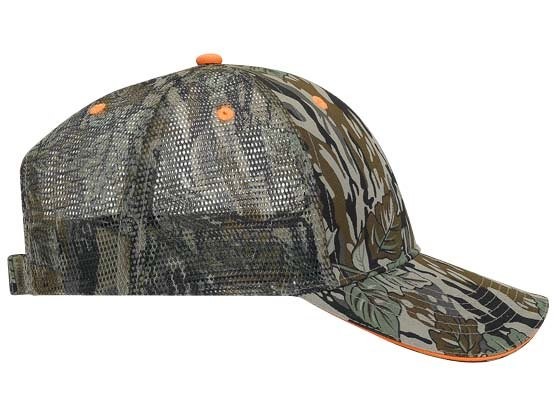 OTTO CAP® Camouflage 6 Panel Low Profile Mesh Back Trucker Hat 13