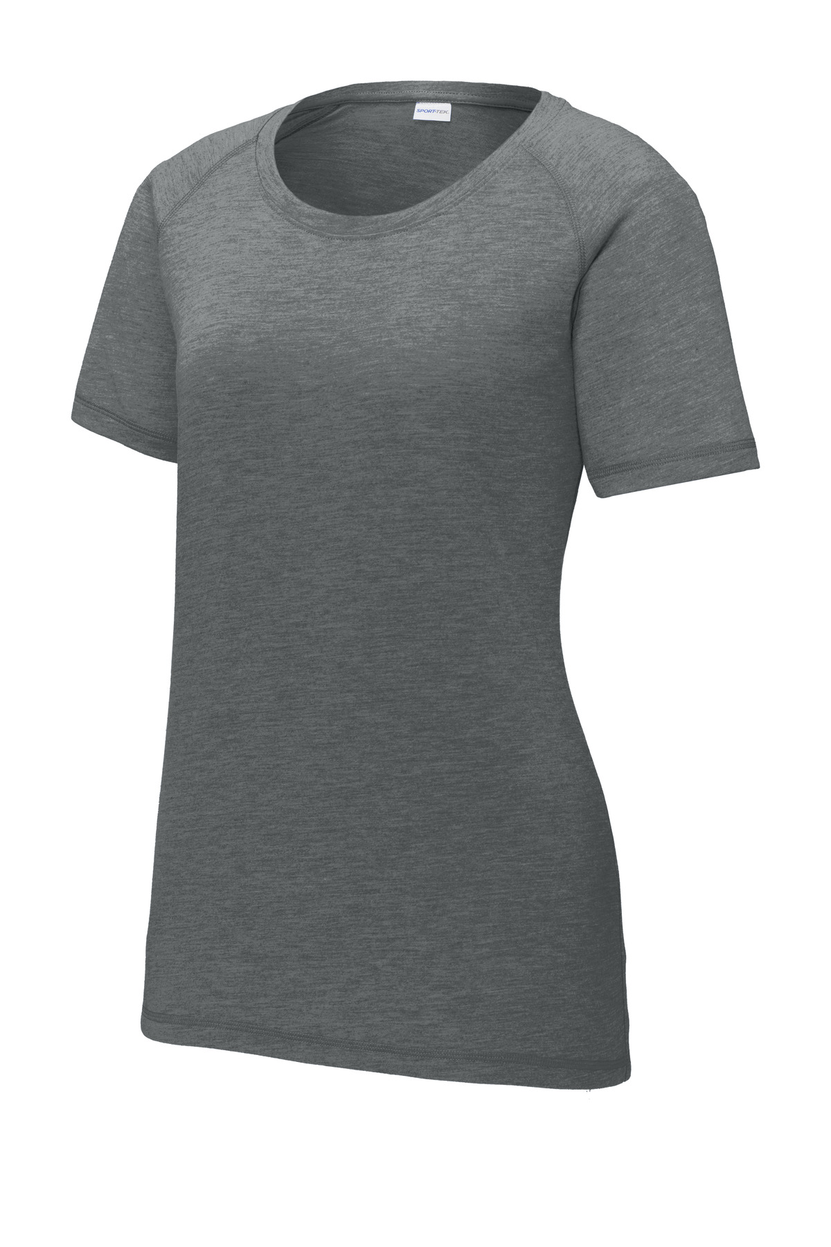 Sport-Tek Women's PosiCharge Tri-Blend Wicking Scoop Neck Raglan Tee. LST400 59