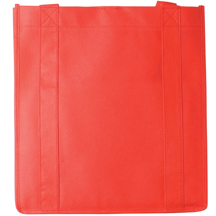 Grocery Tote Bag W/Reinforced Base, custom tote bag with logo imprint 3