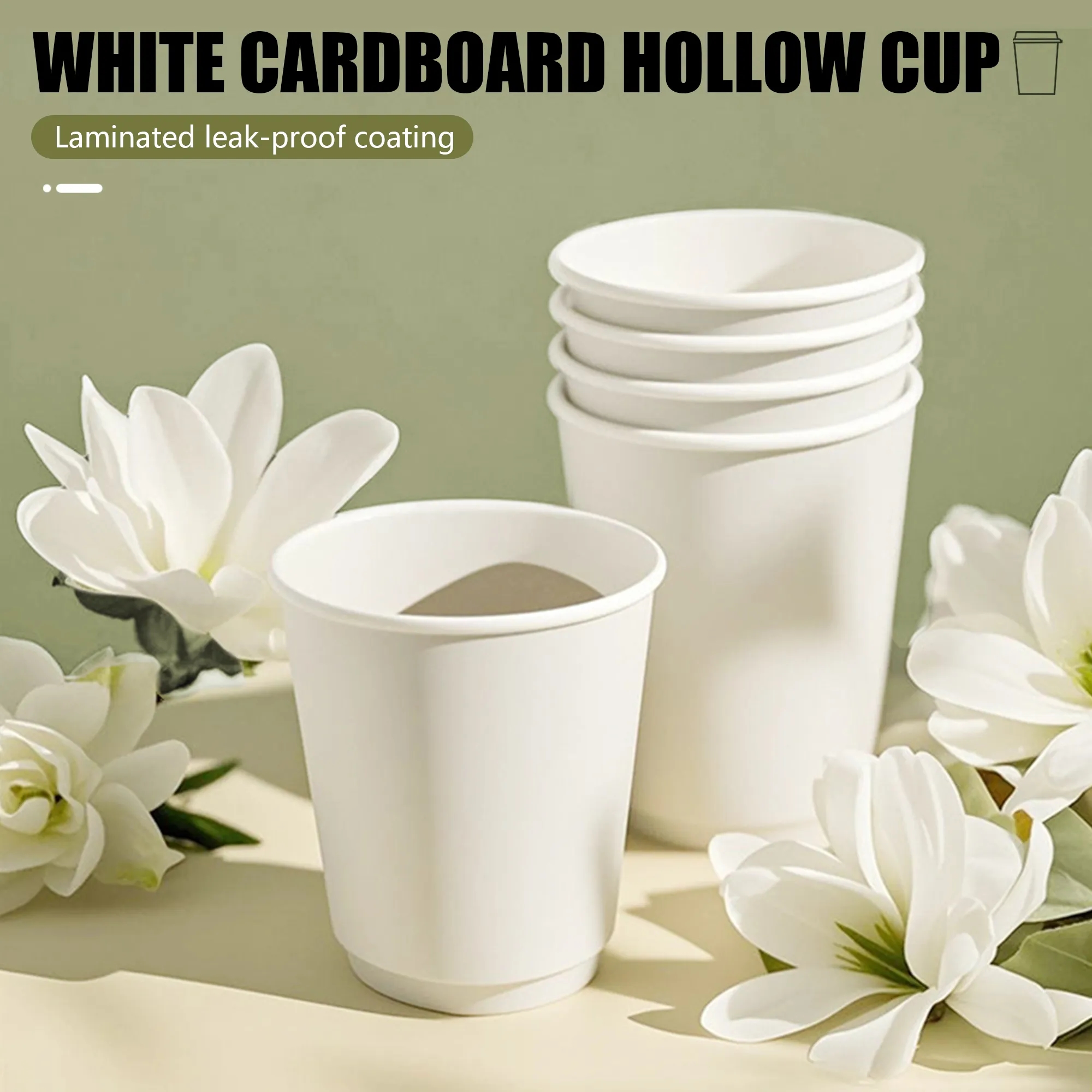 9oz Insulated Paper Cup With Lid Free Shipping 6