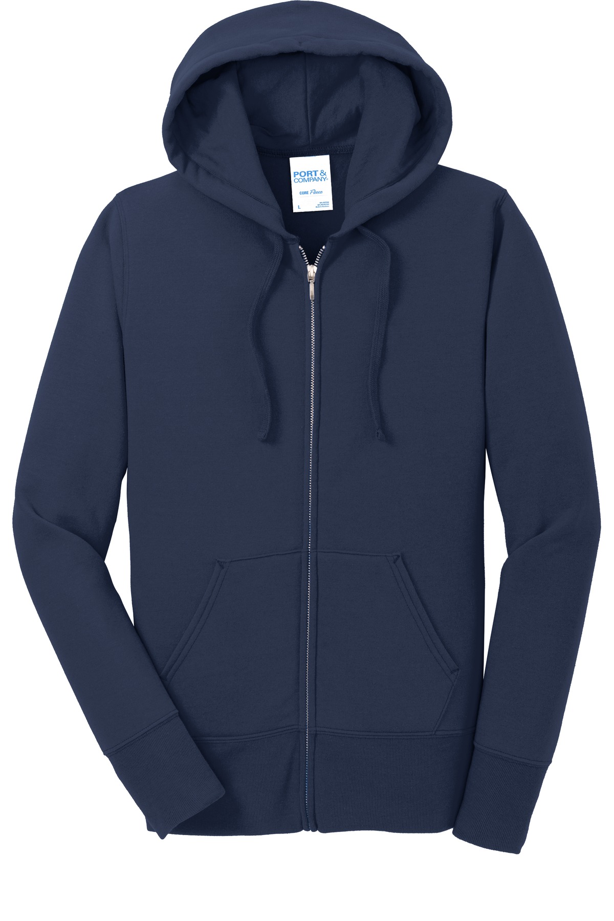 Port & Company® Women's Core Fleece Full-Zip Hooded Sweatshirt 57