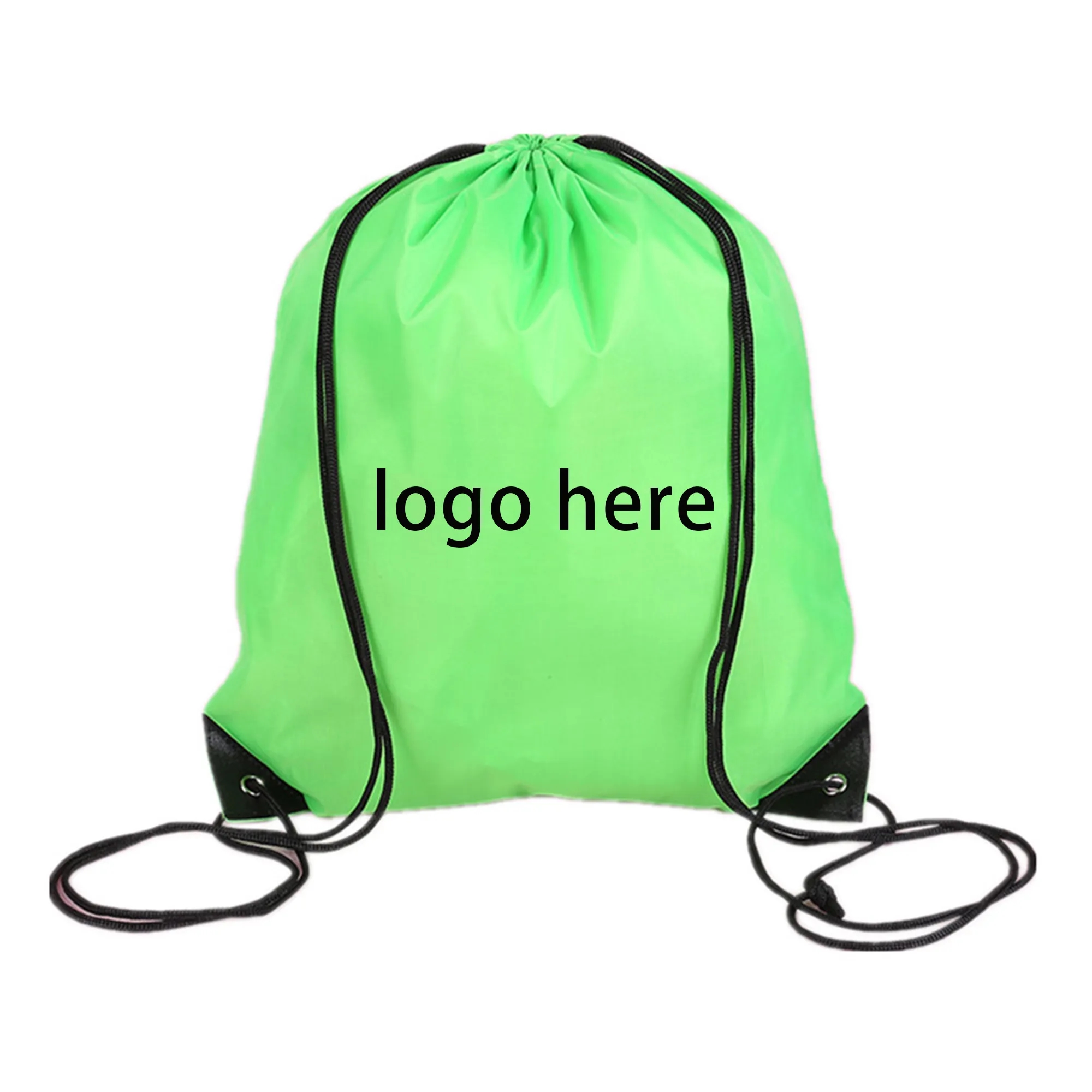 Premium 210D Polyester Drawstring Backpack 3