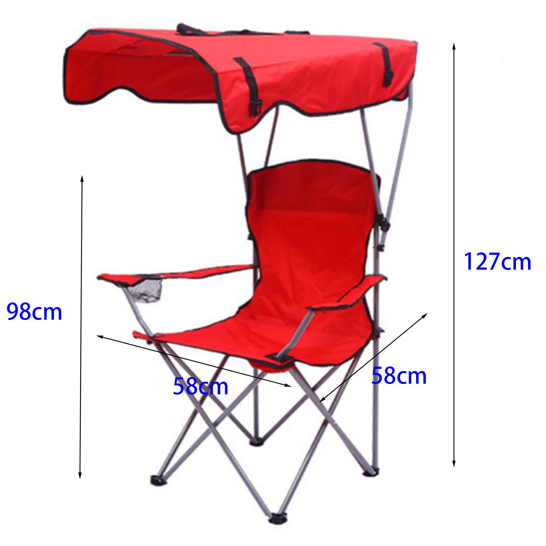 Foldable Beach Canopy Chair 3