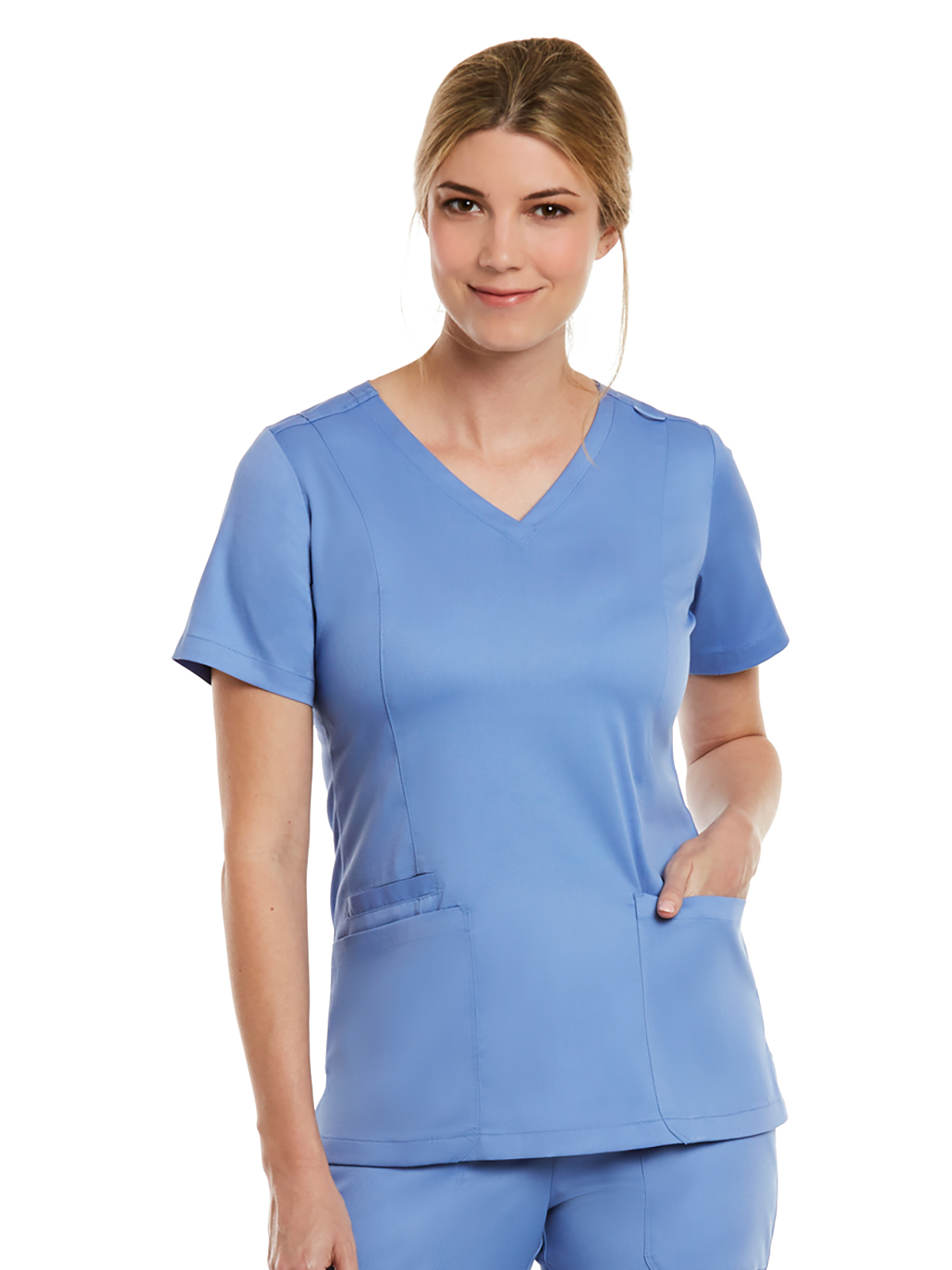 Maevn - Matrix - Women's Three-Pocket V-Neck Top 33