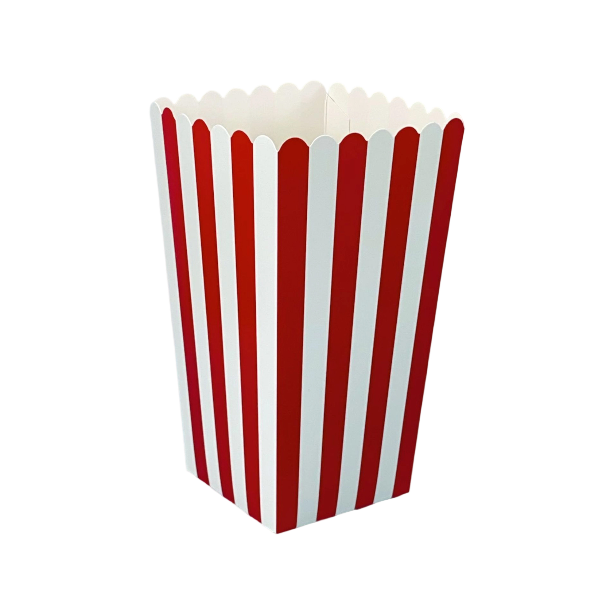 Paperboard Popcorn Bucket Durable Snack Container 4