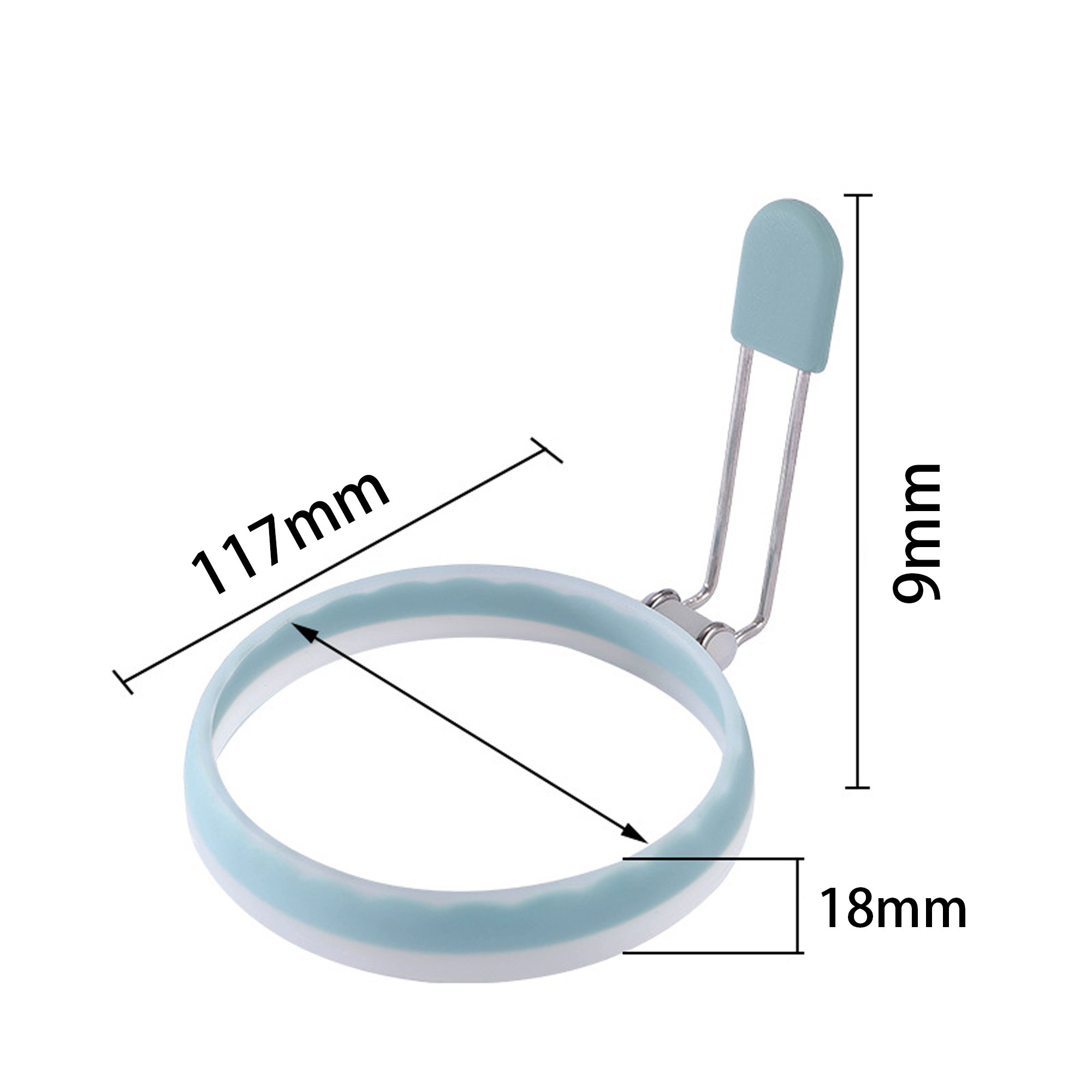 Round Silicone Egg Mold 2