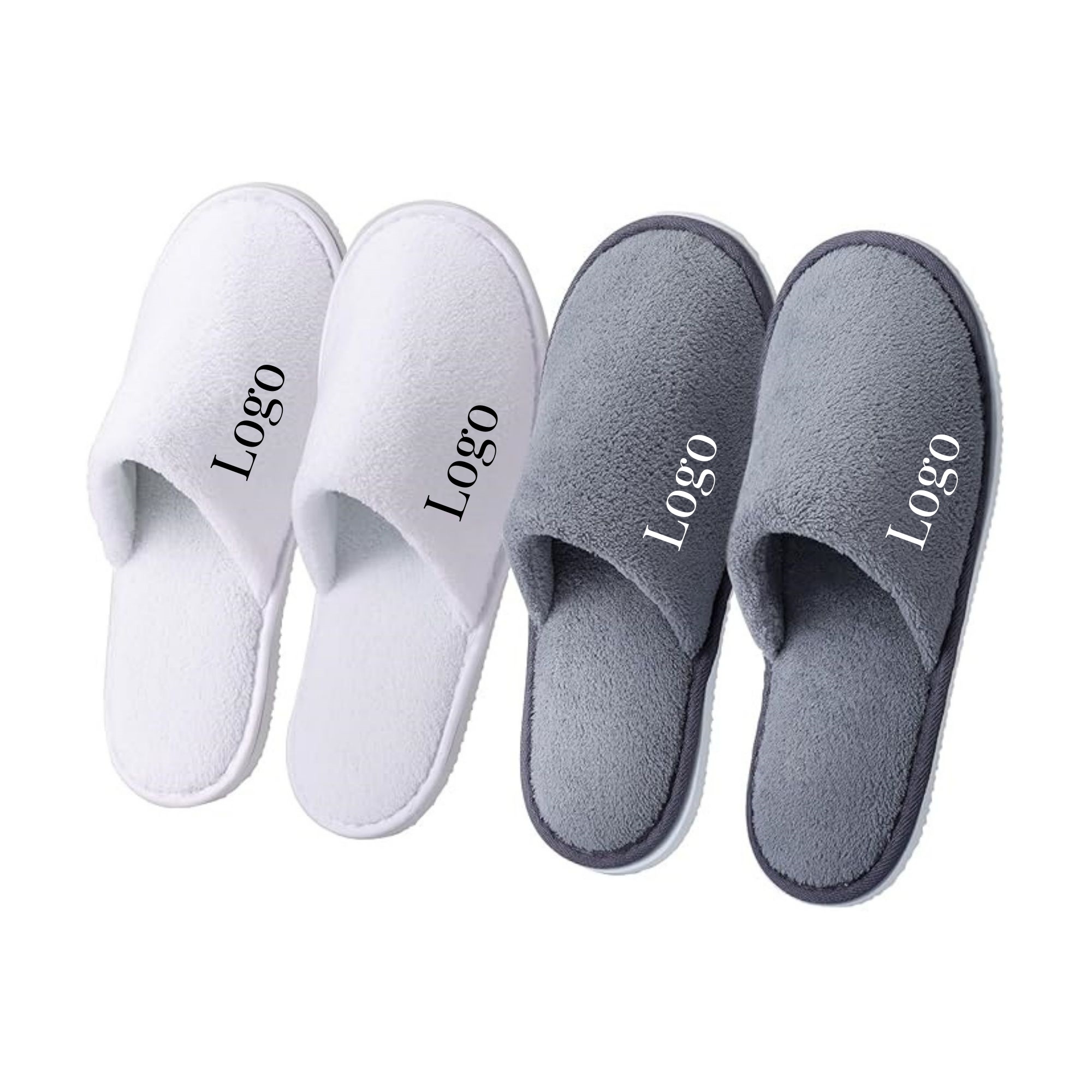 Comfortable Individually Wrapped Guest Slippers