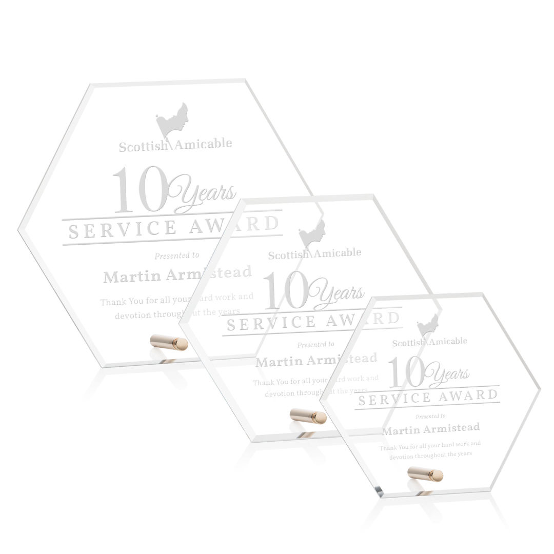 Polaris Hexagon Award - Gold 5