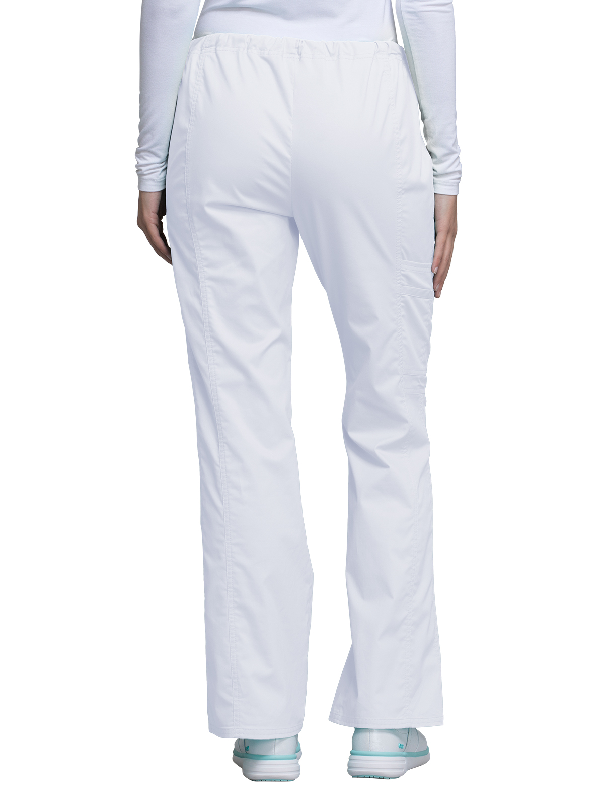 Cherokee - Workwear Core Stretch - Mid Rise Drawstring Cargo Pant 24