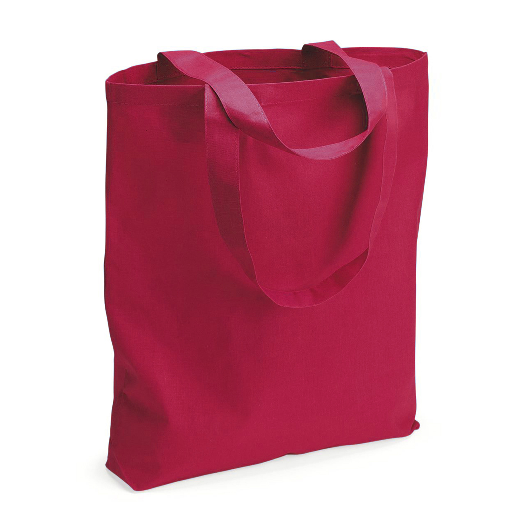 6 oz. 100% Large Cotton Canvas Bottom Gusset Economy Tote Bag - 11" x 13" 5