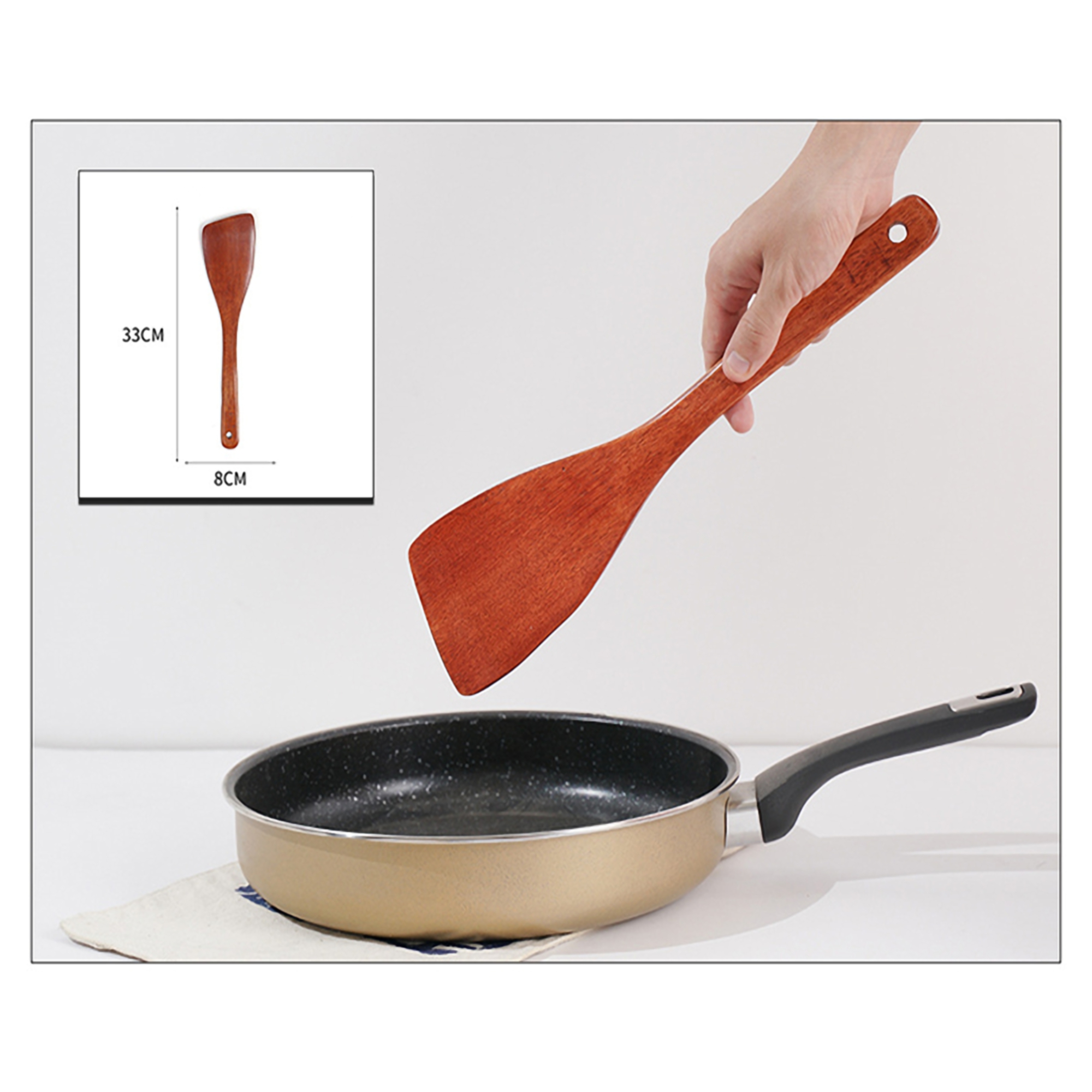 Bamboo Cooking Spatula 3