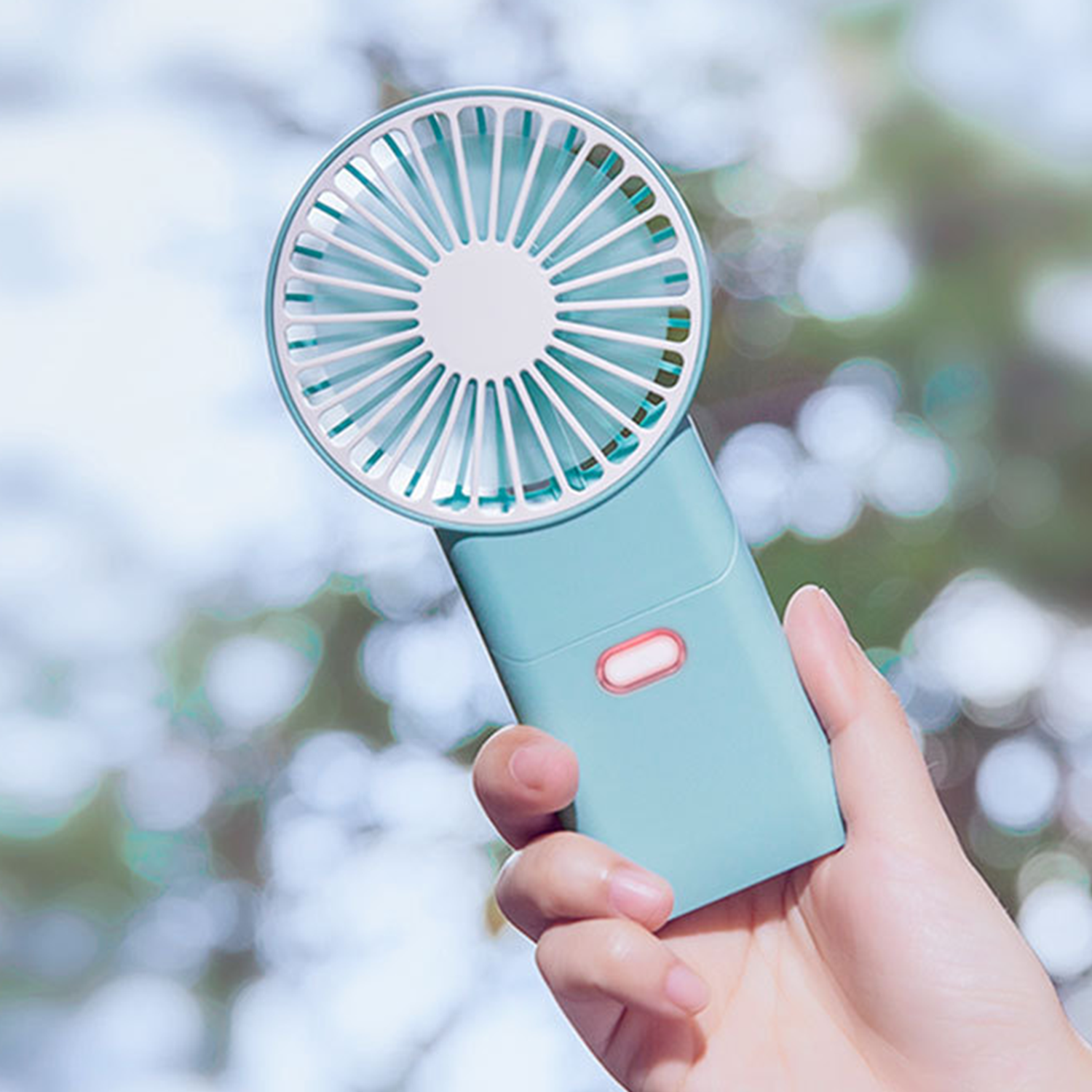 Rechargeable Cooling Fan with Base 4
