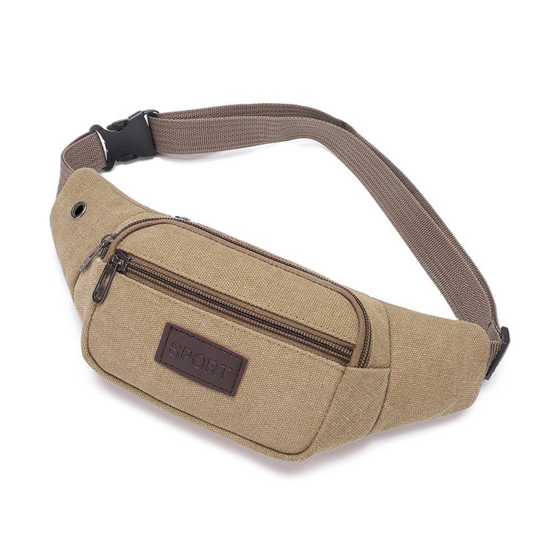 Crossbody Canvas Waist Bag 6
