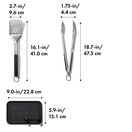 OXO 3-piece Grilling Set 72