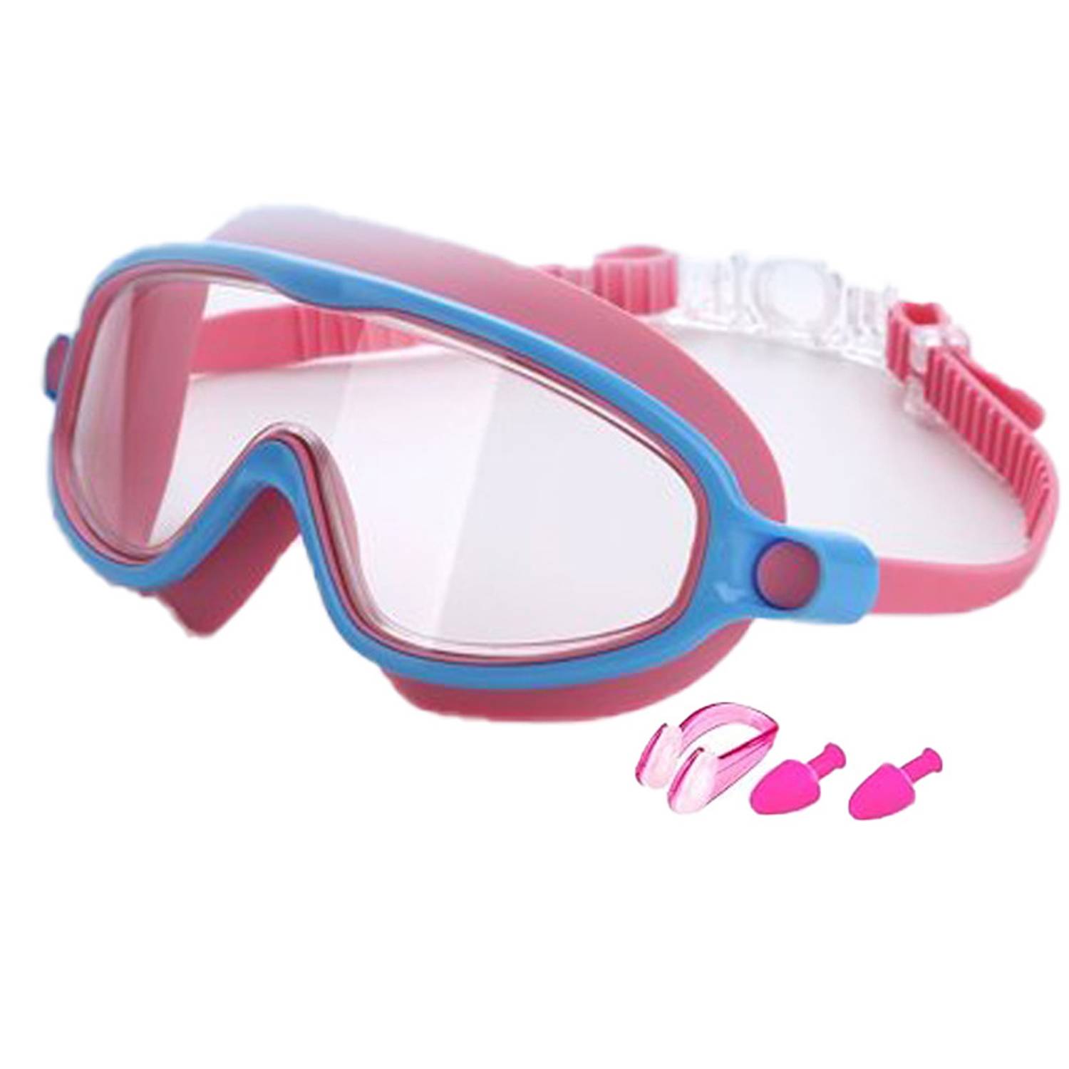 Adjustable Kids' Swim Goggles – UV Protection & Anti-Fog 10