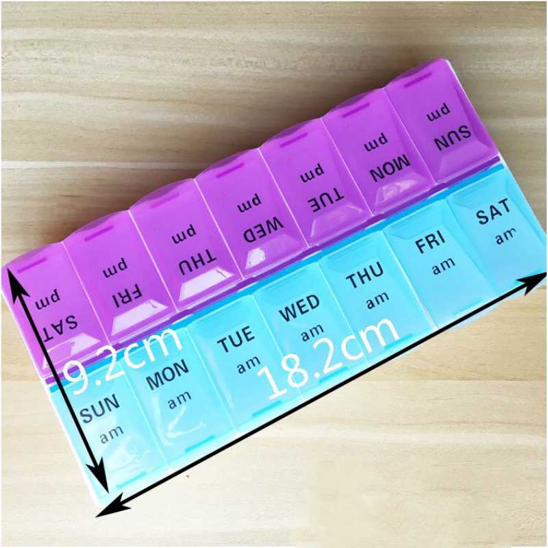 Weekly Pill Organizer Box