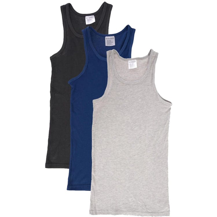 Boys' Tank Tops - Medium Assorted Colors 3 Pack 2