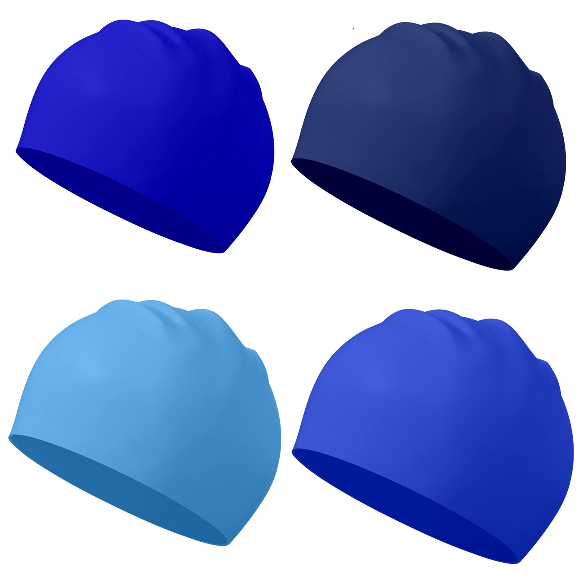 Adult Size Silicone Swim Caps 13