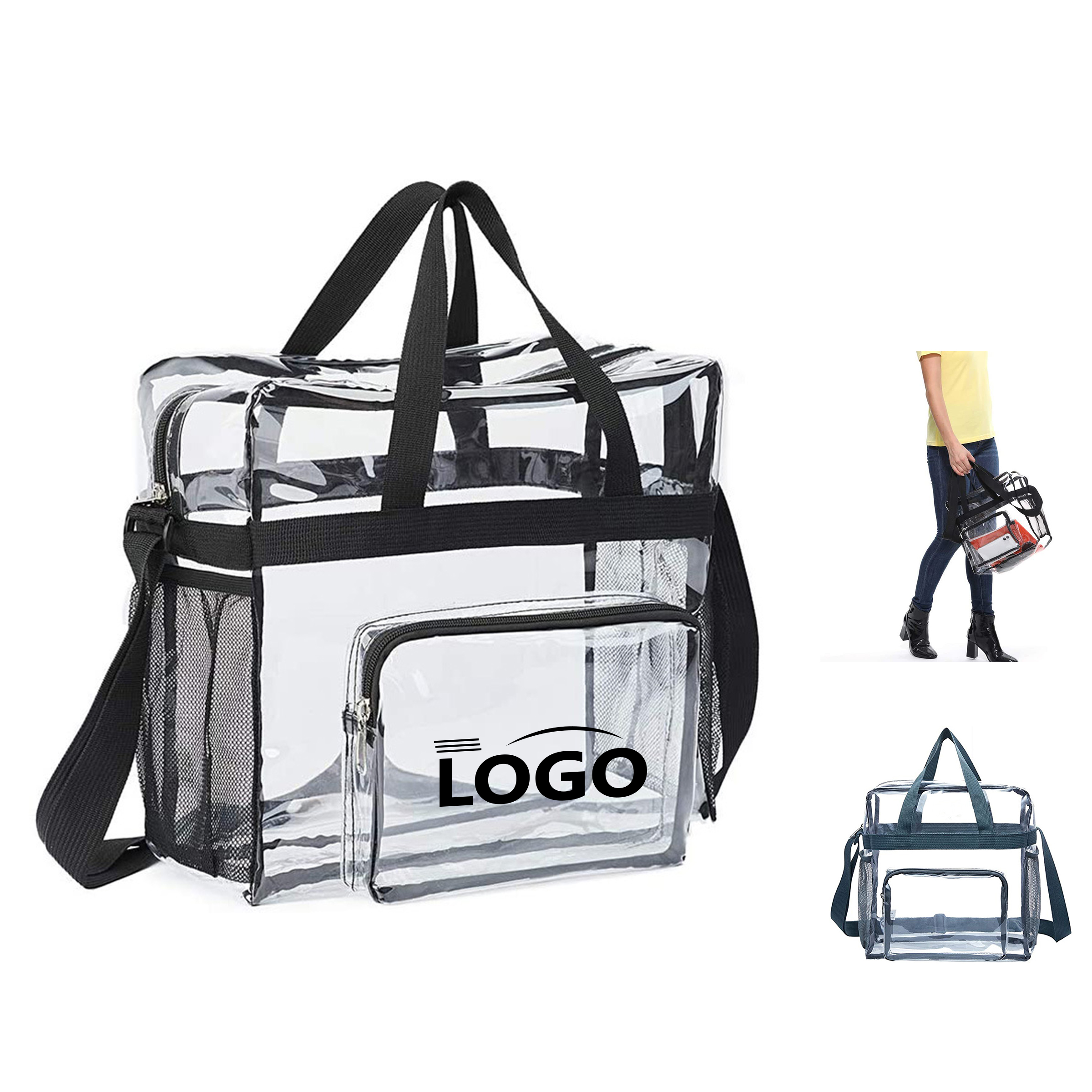 Transparent PVC Travel Bag ?C Waterproof & Compact 3