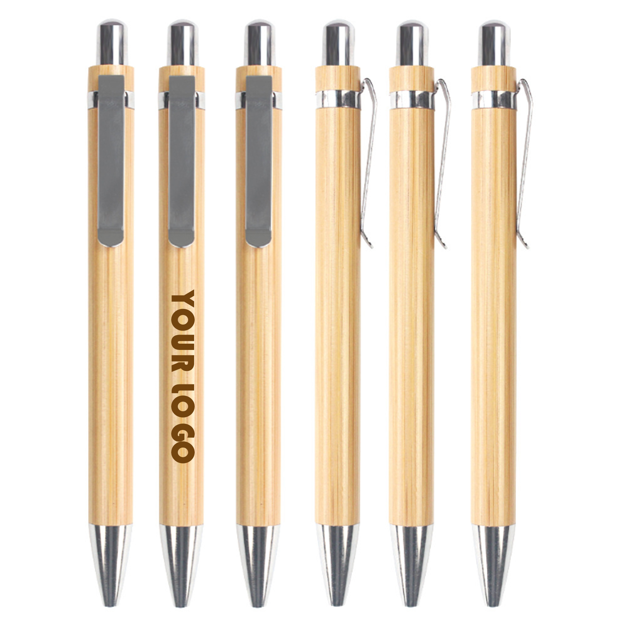 Promotional Bamboo Ballpoint Pen 2