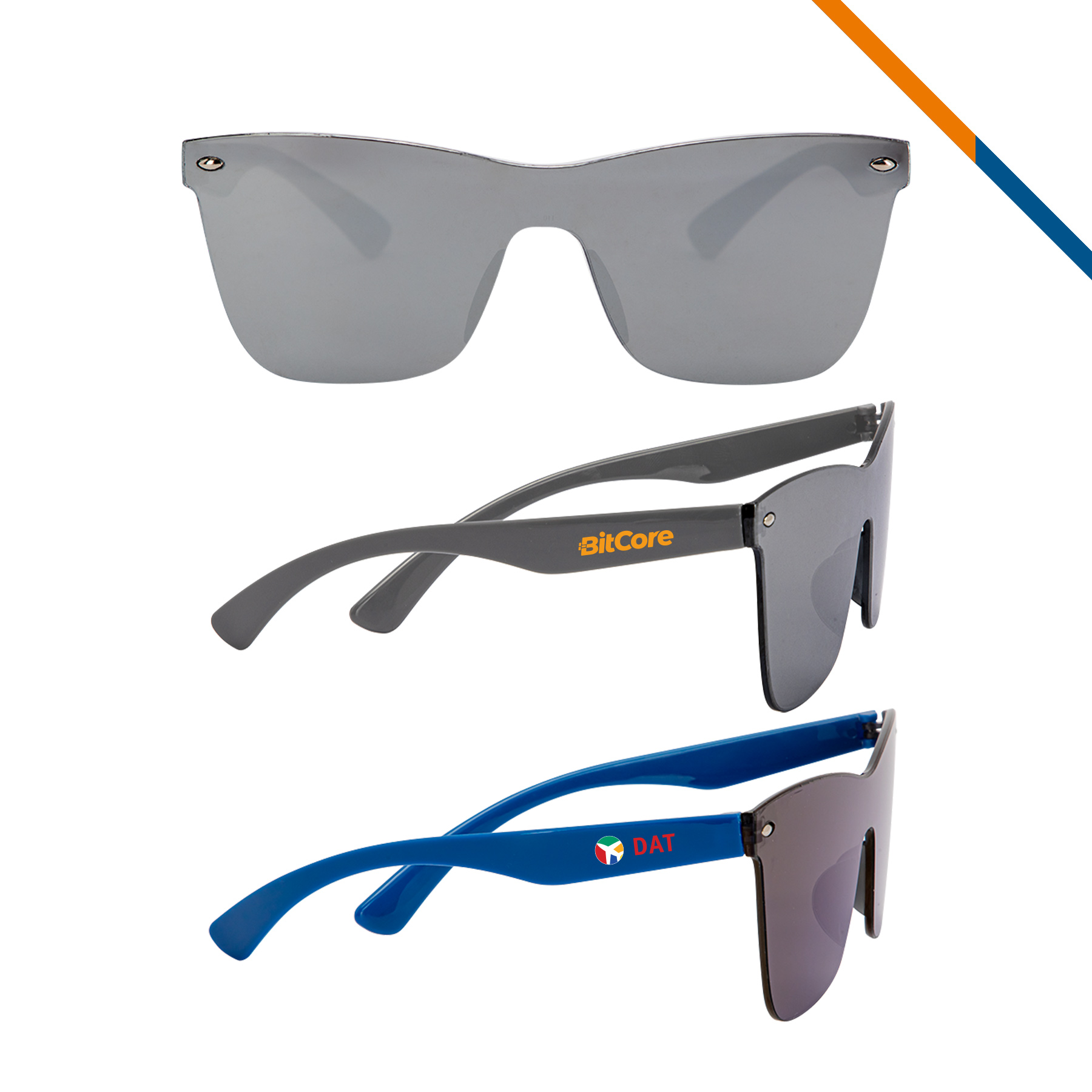Soleil Mirror Coated Sunglasses 4