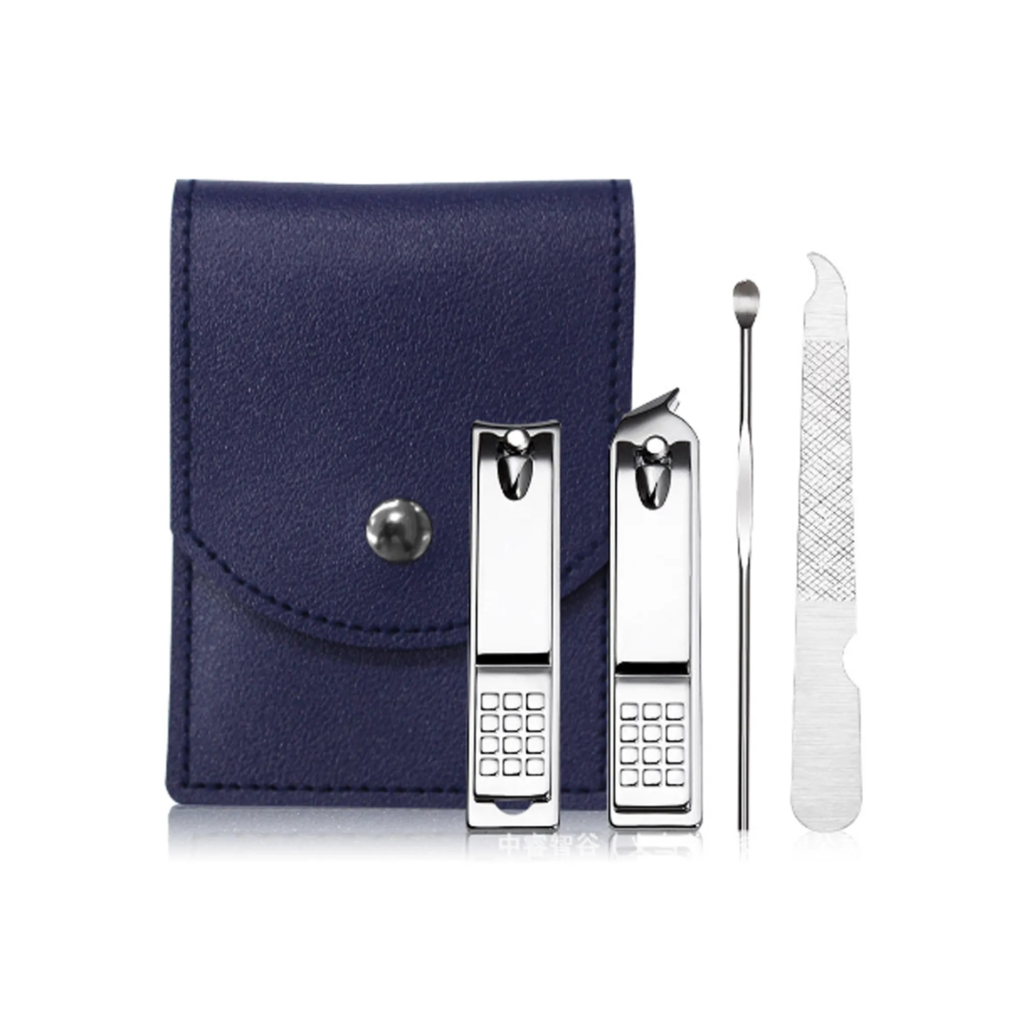 MOQ20 Portable Folding 4 Piece Nail Clipper Set 6