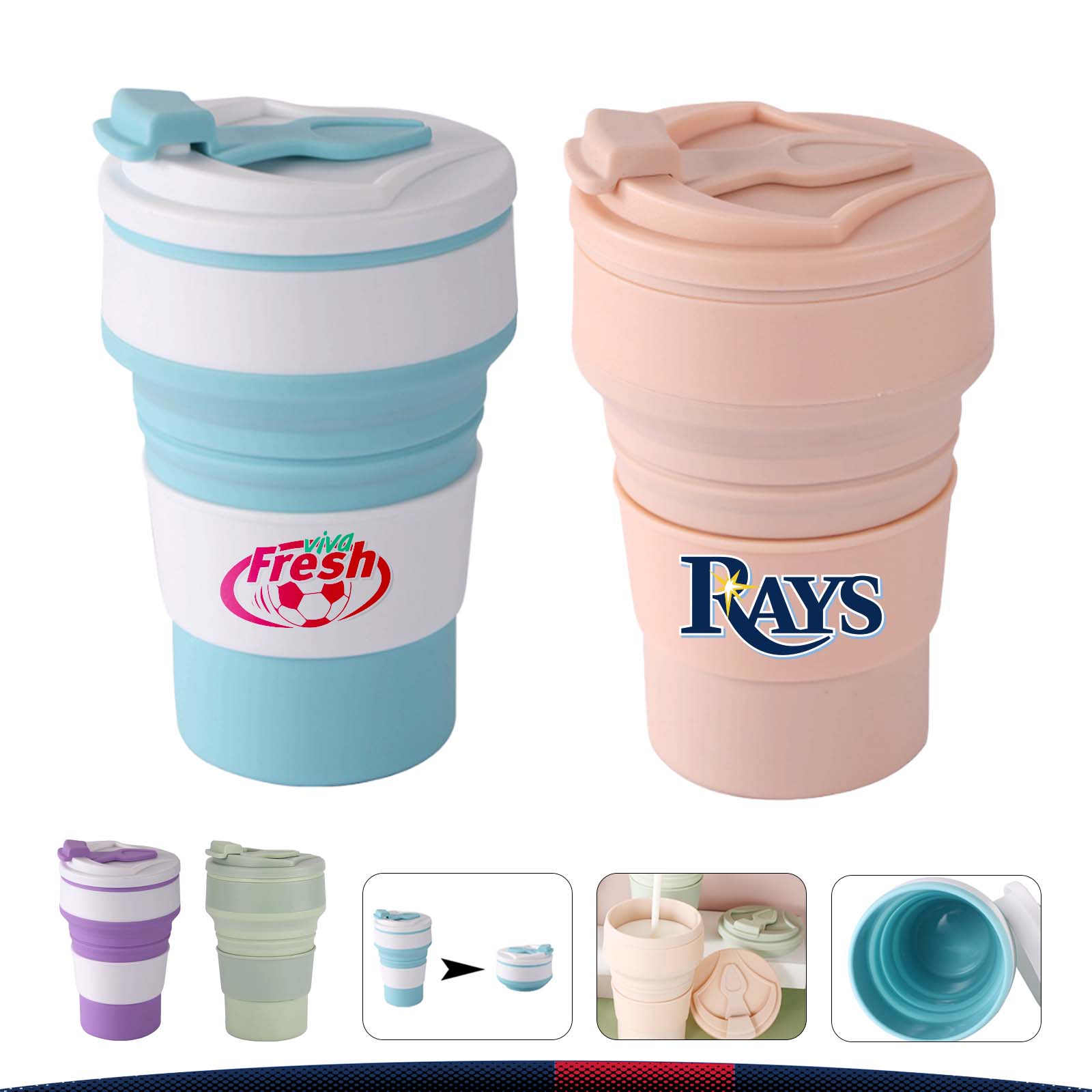 Silicone Rubber Collapsible Cup 4