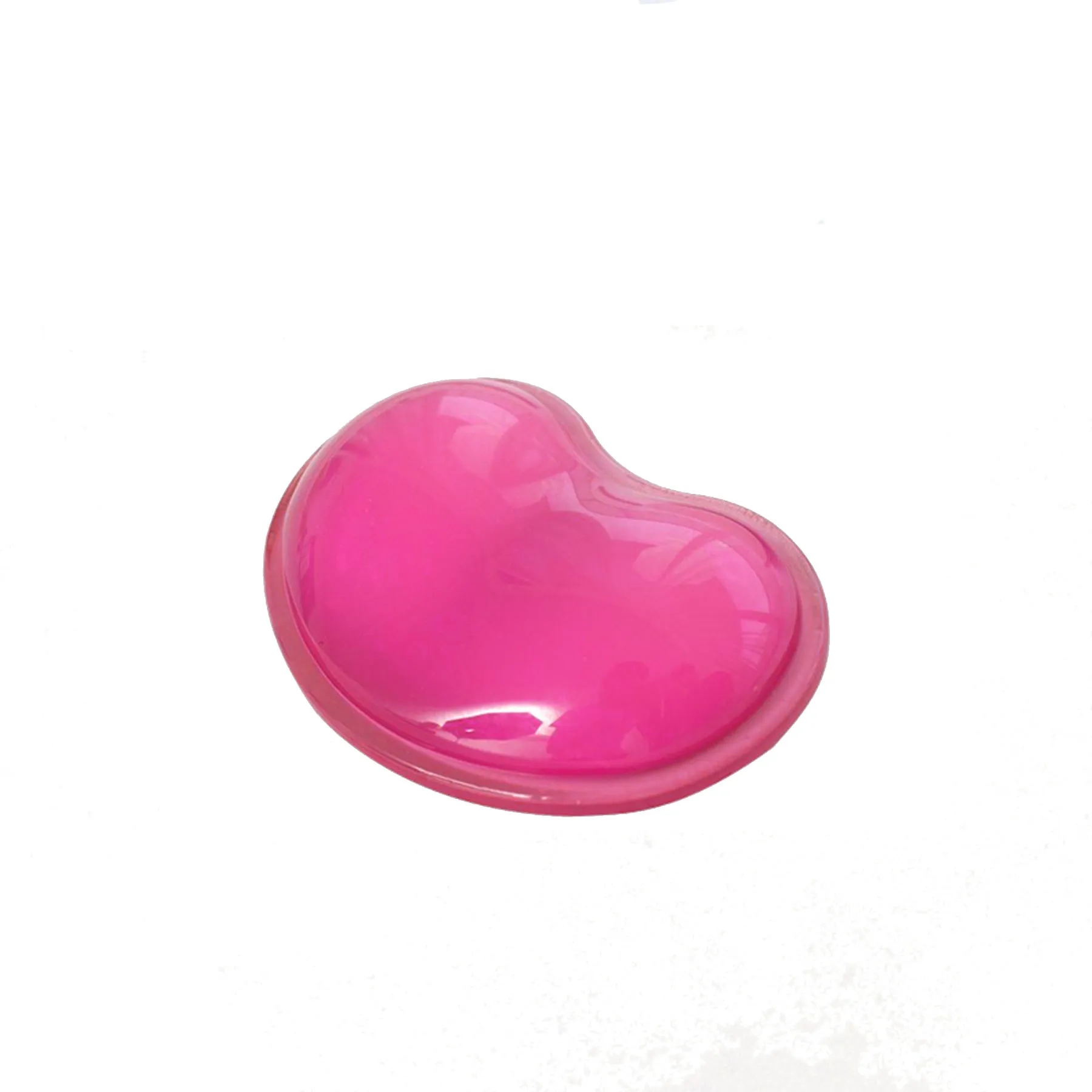 Ergonomics Heart-shaped Silicone Wrist Mouse Pad 5