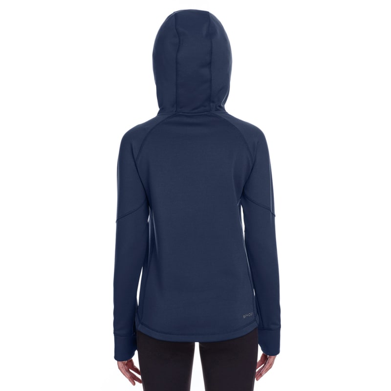 Spyder Ladies' Hayer Hooded Sweatshirt, custom hoodie or sweatshirt with logo imprint 3