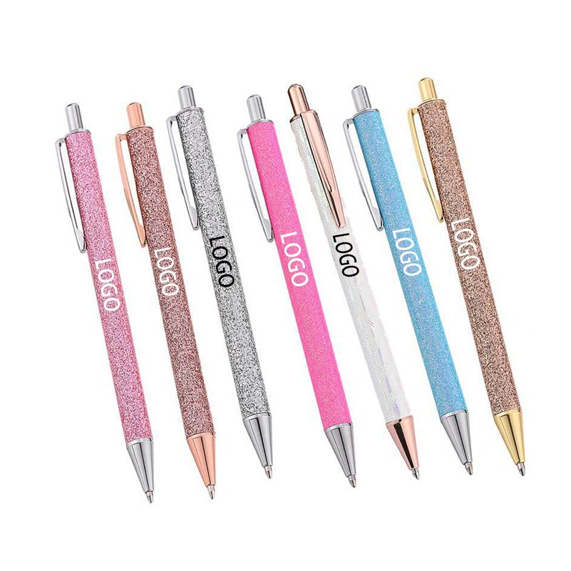 Metallic Yarn Glitter Ballpoint Pen 7
