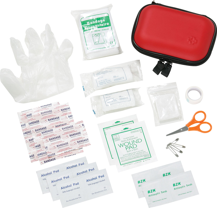 34 Piece First Aid Kit 2