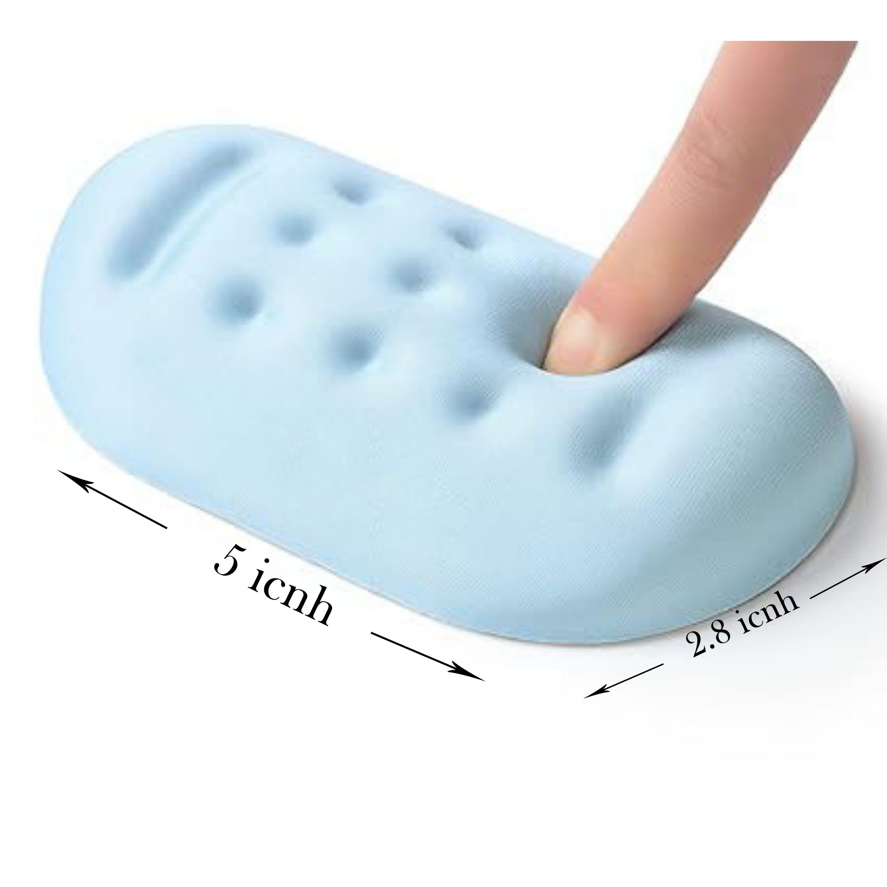 Superfine Memory Foam Soft Gel Ergonomic Wrist Rest 1