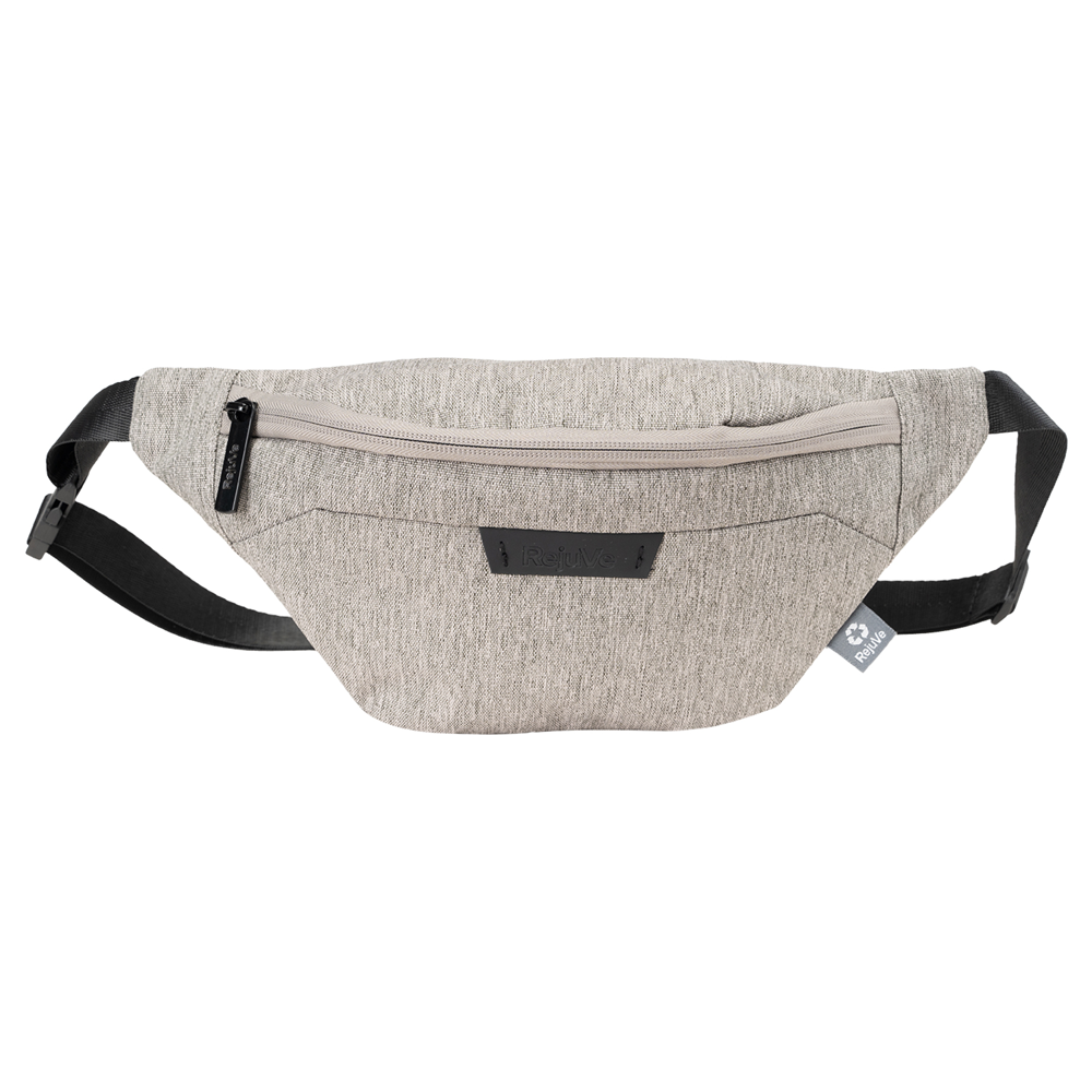 RejuVe® X-PAK Recycled Heather Modern Sleek Waist Fanny Pack