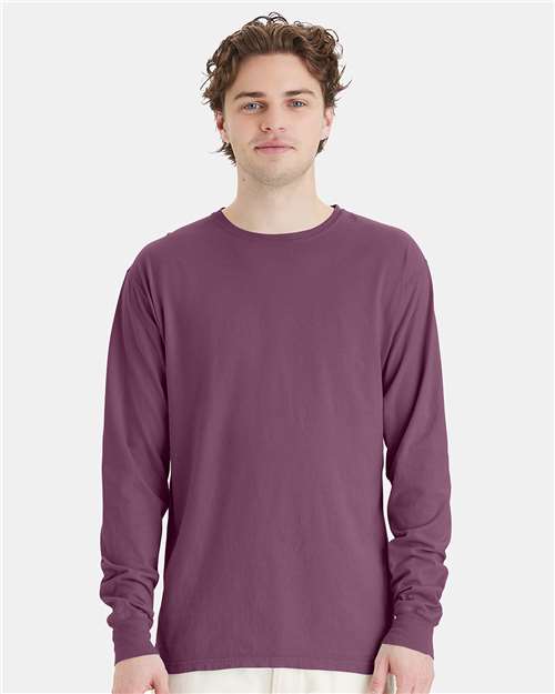 Unisex Garment-Dyed Long Sleeve T-Shirt - GDH200 128
