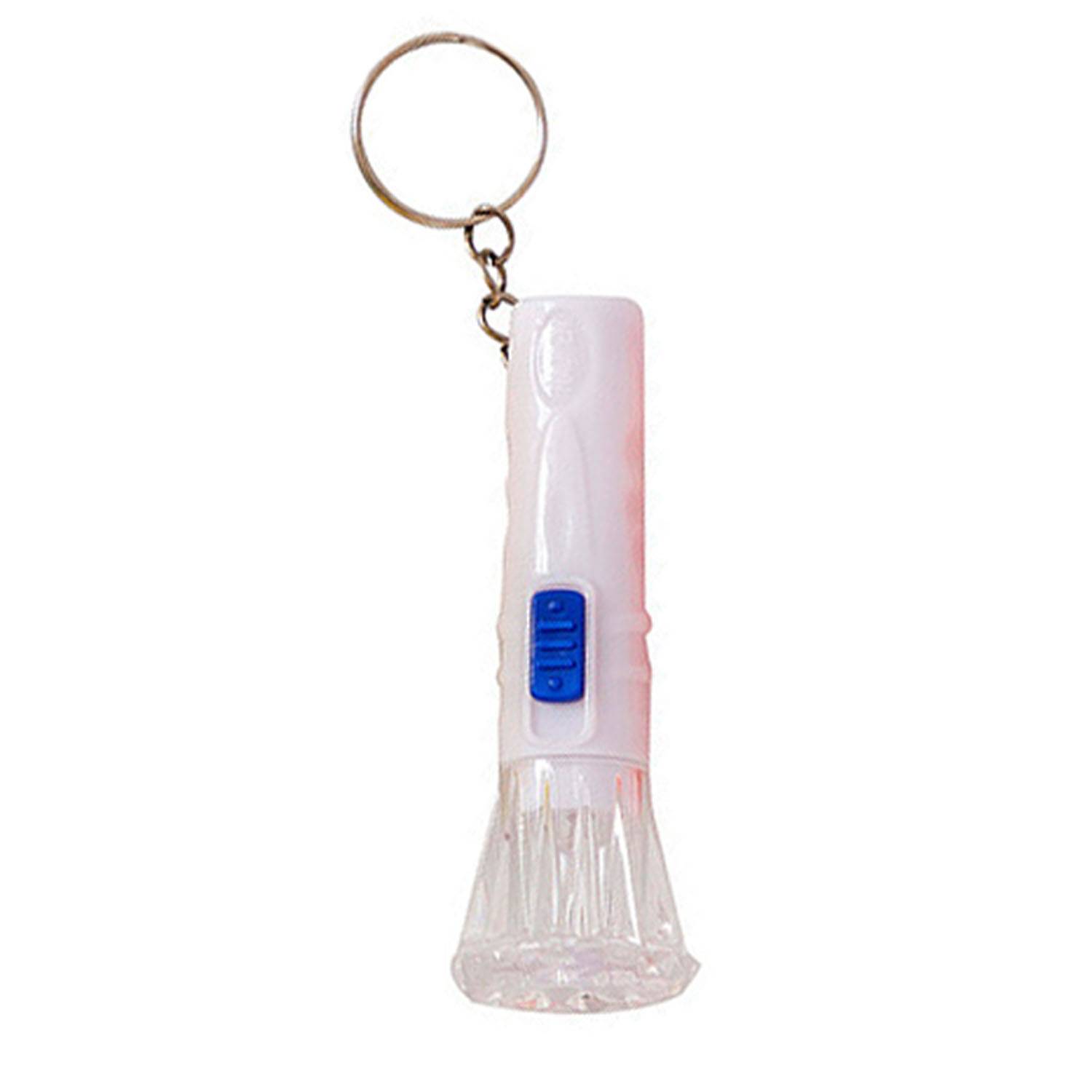 Mini Plastic LED Flashlight Keychain for Emergencies 3