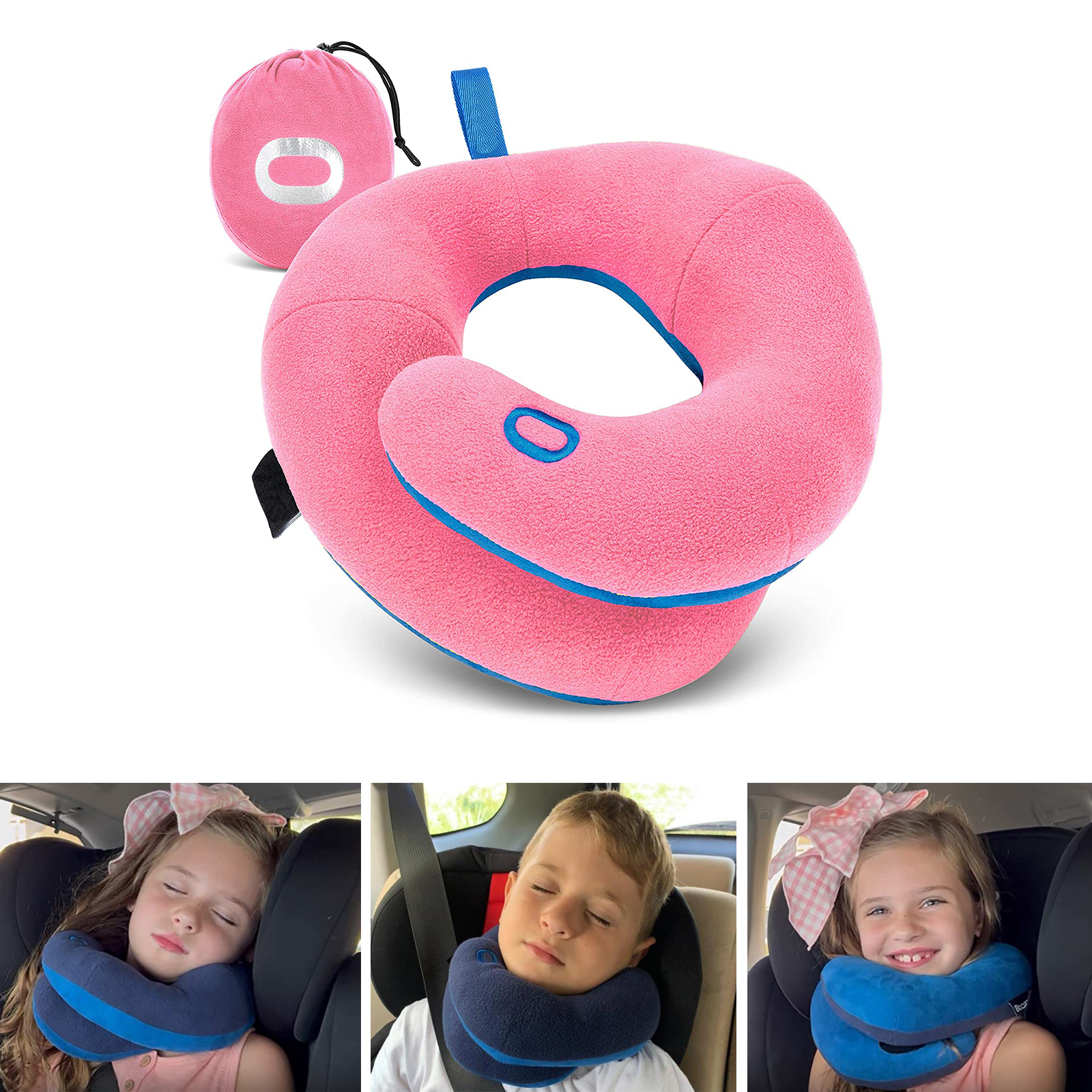 Kids Travel Neck Pillow for Traveling 2