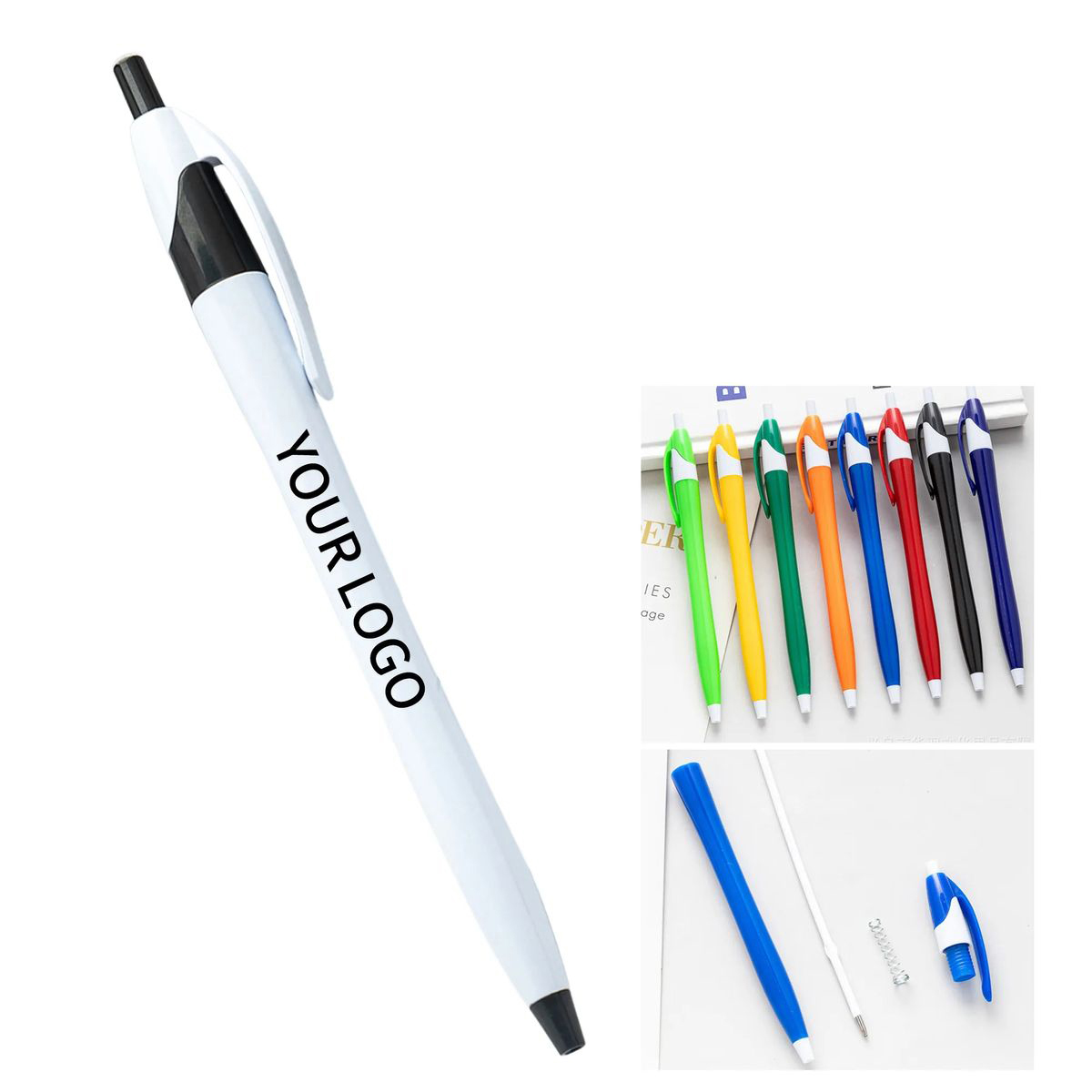 Plastic Smooth Writing Retractable Pen 1