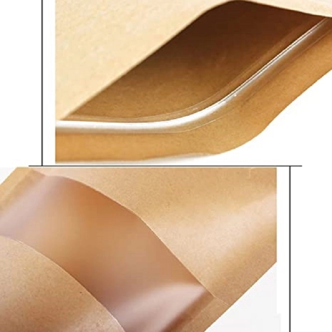 Resealable Ziplock Stand Up Bags with Matte Window 6