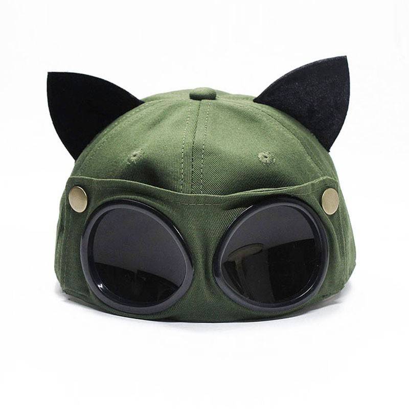 Glasses Peaked Cap Baseball 5