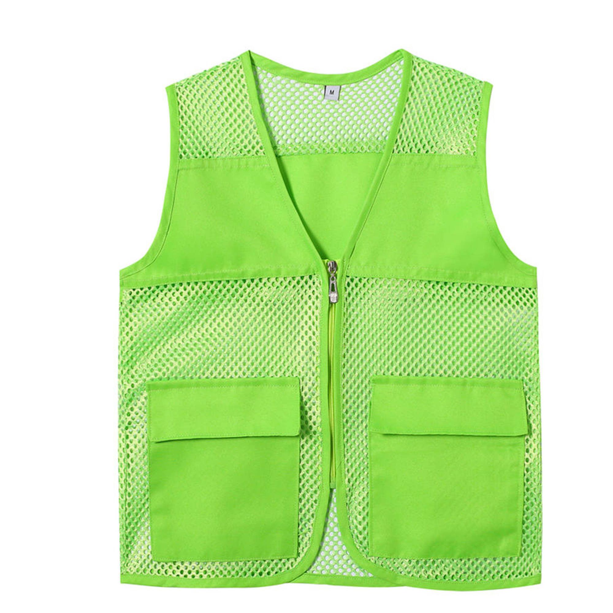 Polyester Mesh Safety Vest With Pocket 13